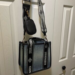 Steve Madden small denim crossbody bag